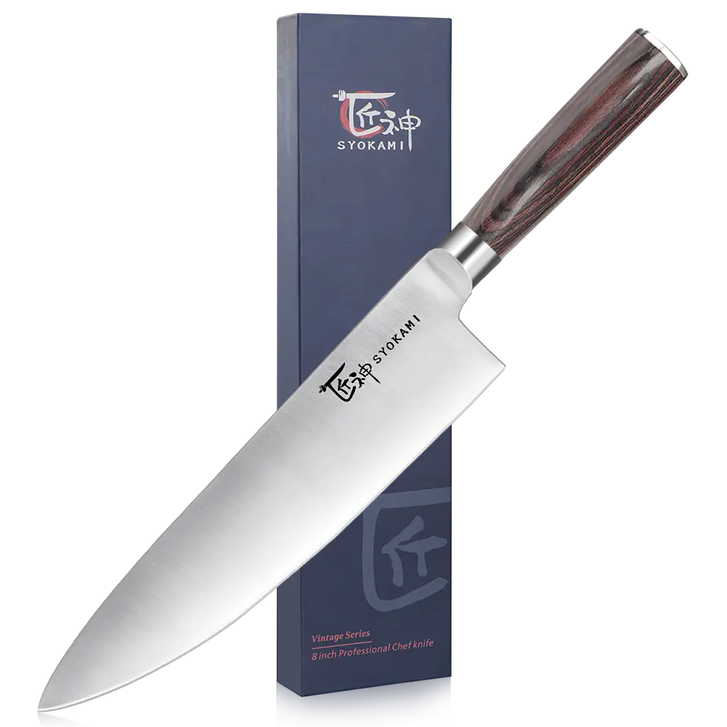 Hast Selection Series 8-Inch Chef Knife, Japanese Carbon Steel