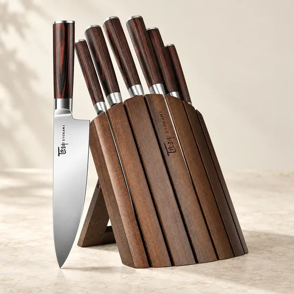 SYOKAMI Foldable Magnetic Block Knife Set