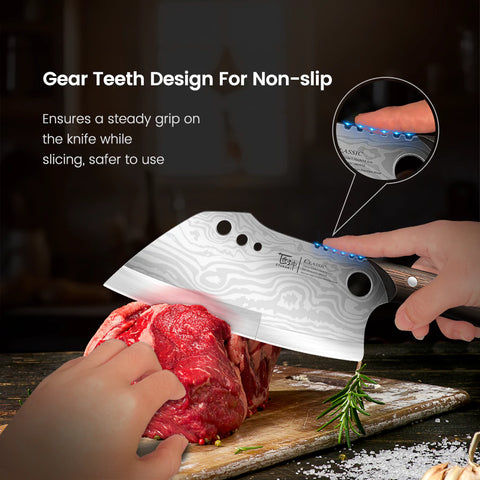 SYOKAMI Artsy 7.7 inch Japanese Cleaver Knife