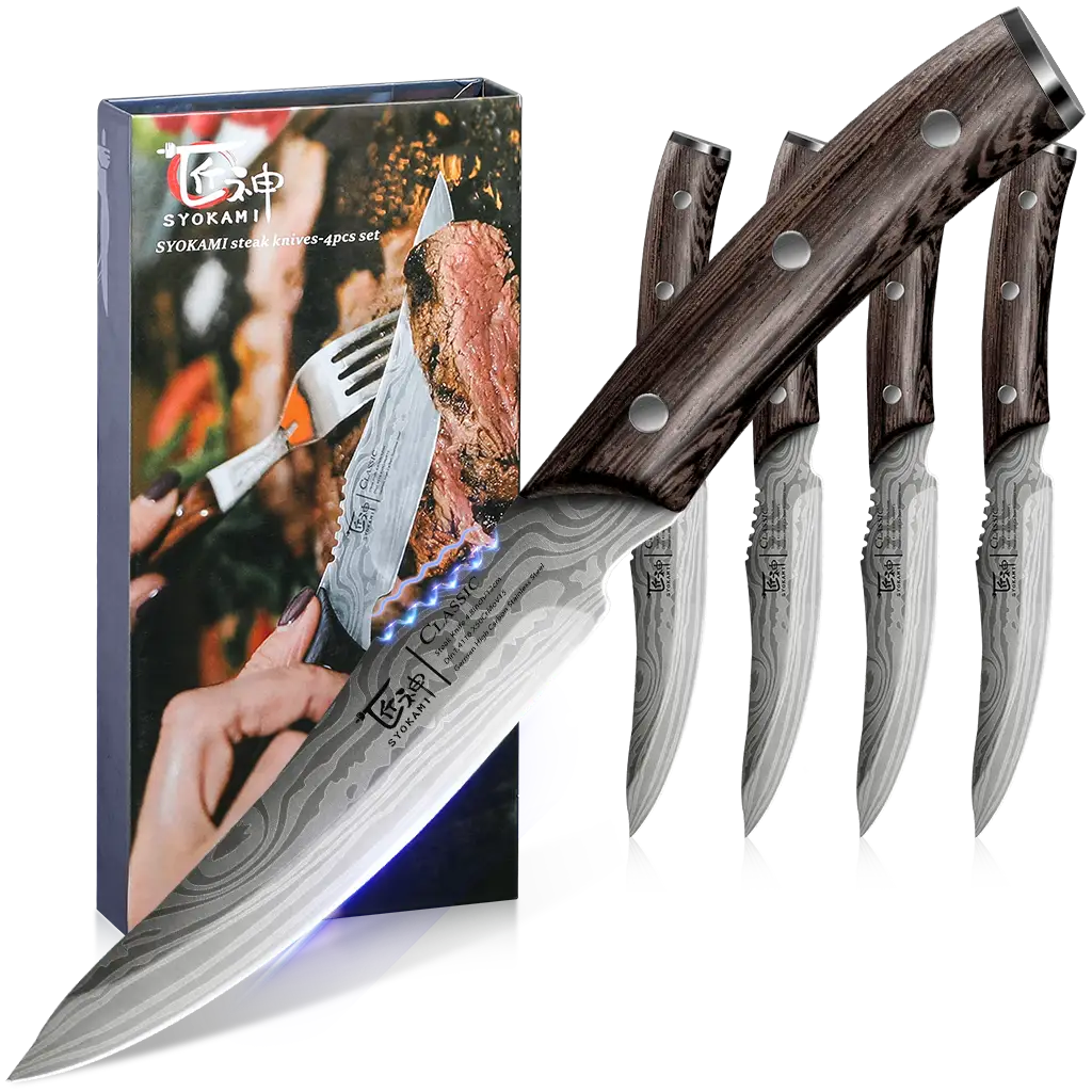 SYOKAMI Classic Steak Knives 4/6/8 pieces – Syokami