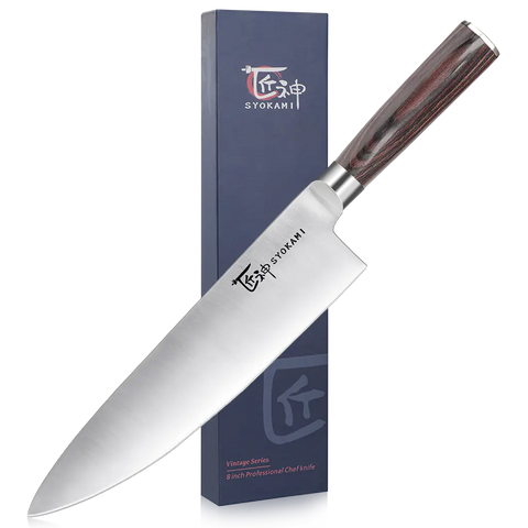 SYOKAMI Vintage Japanese 8 Inch Chef Knife