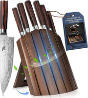 SYOKAMI Foldable Magnetic Knife Block Set