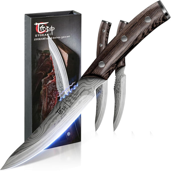 SYOKAMI Classic 4.8-inch Steak Knives