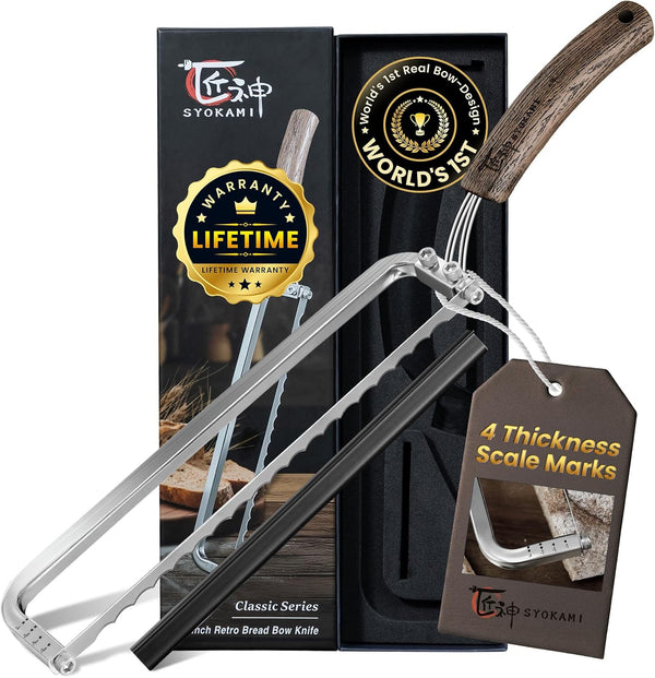 SYOKAMI Bow-Frame Bread Knife
