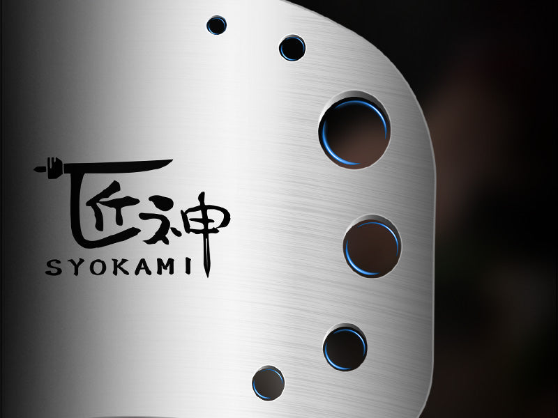 SYOKAMI Stainless Steel Finger Guards, 2-Pack: Match the opening to the stem.