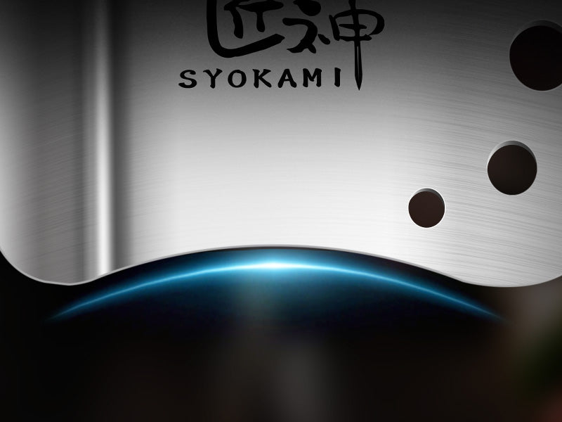 SYOKAMI Stainless Steel Finger Guards, 2-Pack: A curve around the working area.