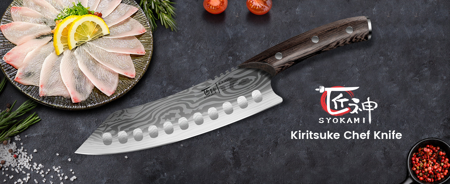 SYOKAMI 8.2-inch Kiritsuke Chef Knife: product overview