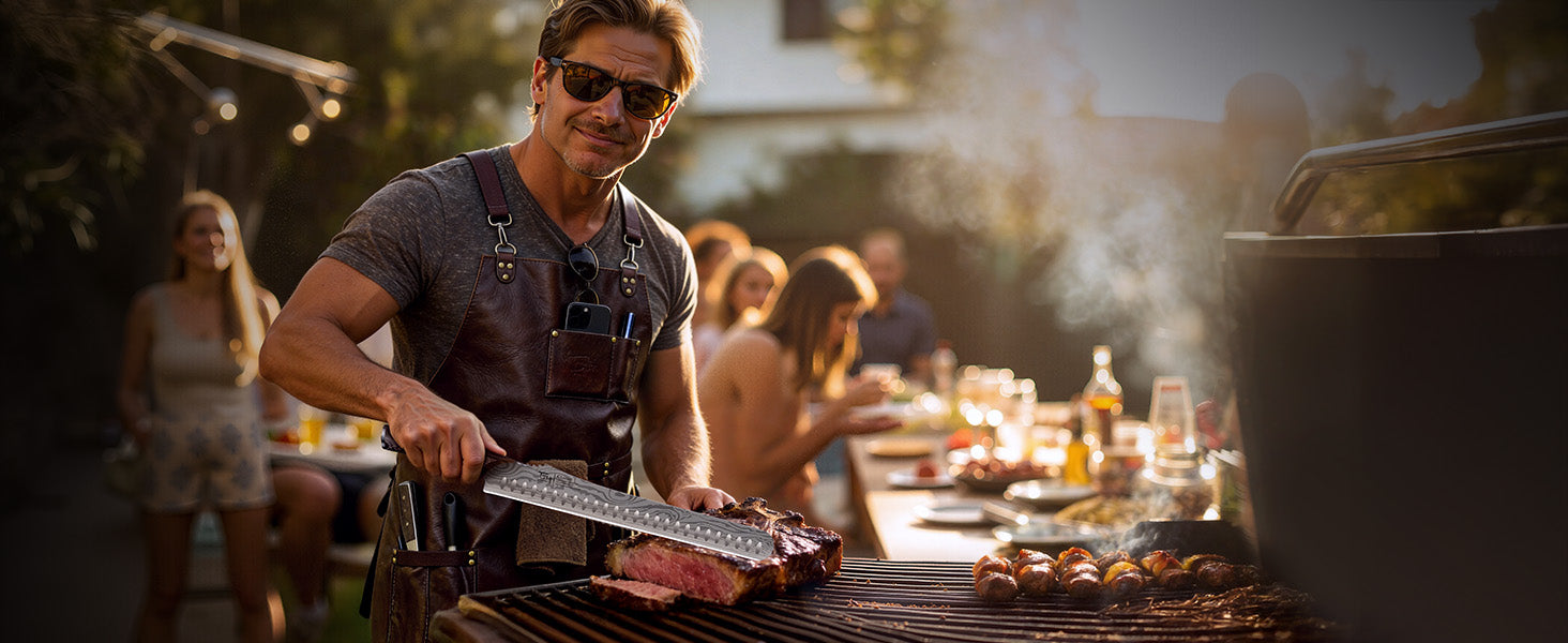 SYOKAMI 2-piece Brisket Slicing & Boning Knife Set: Prepare for a shared barbecue.