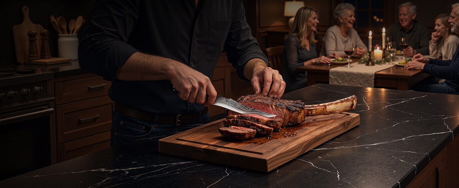 SYOKAMI 2-piece Brisket Slicing & Boning Knife Set: Finish at the table.