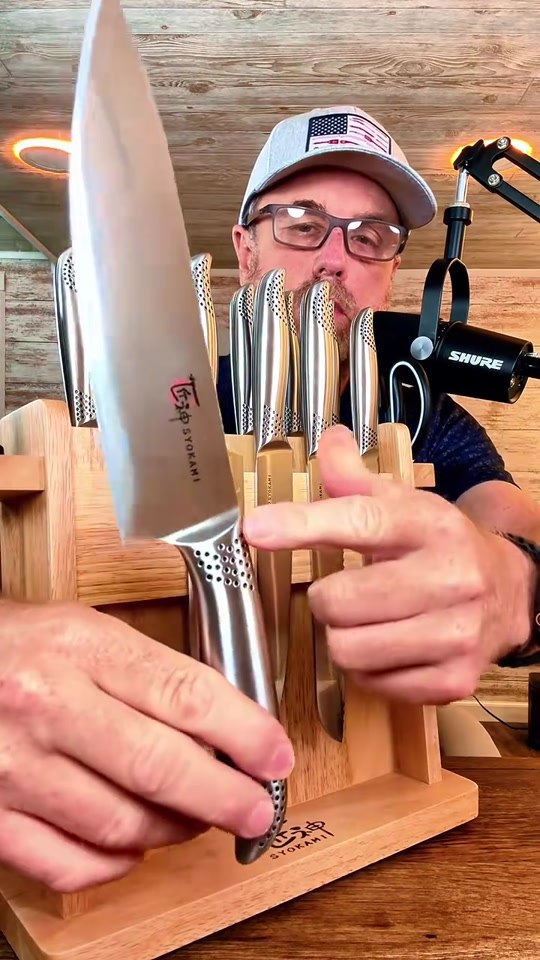 @roy_mccarty demonstrating Modern 14-piece Block Set