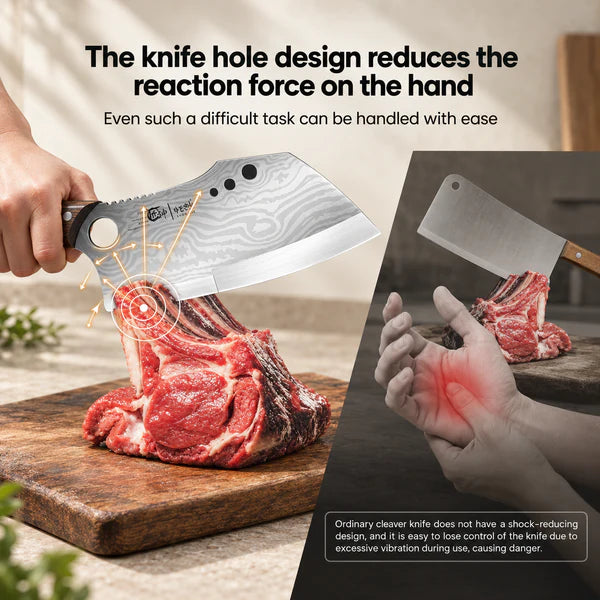 SYOKAMI Artsy 7.7-inch Cleaver Knife