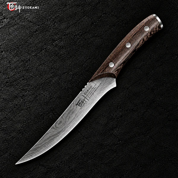SYOKAMI 6.7 Inch Boning Knife for Meat Cutting