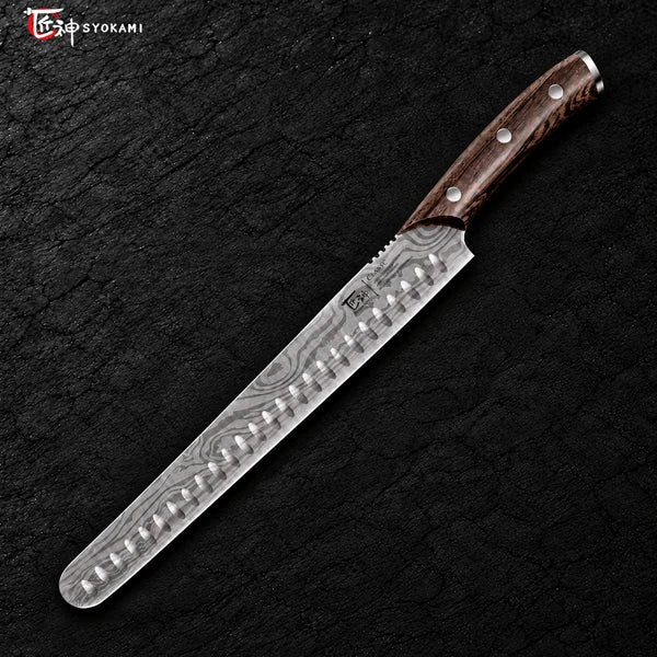 SYOKAMI 12 Inch Multifunction Carving Knife