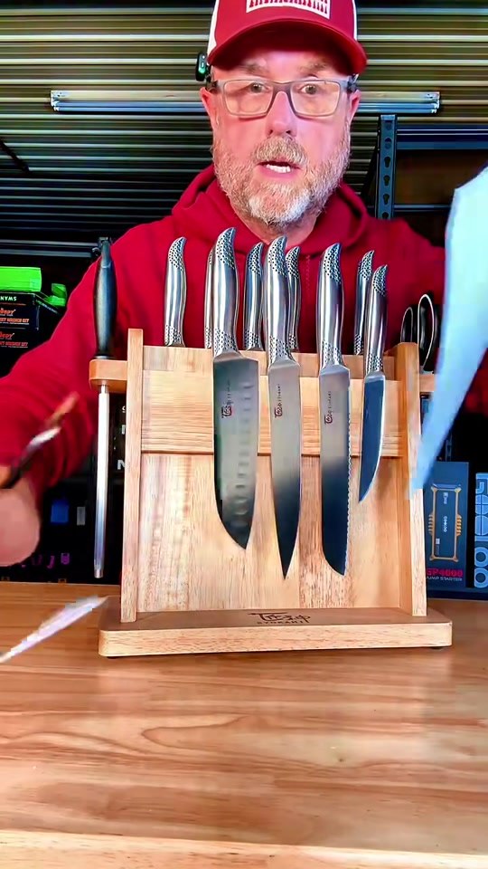 @roy_mccarty demonstrating Modern 14-piece Block Set