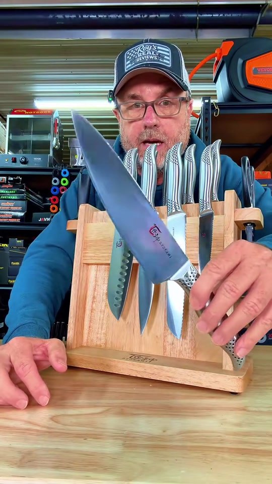 @roy_mccarty demonstrating Modern 14-piece Block Set